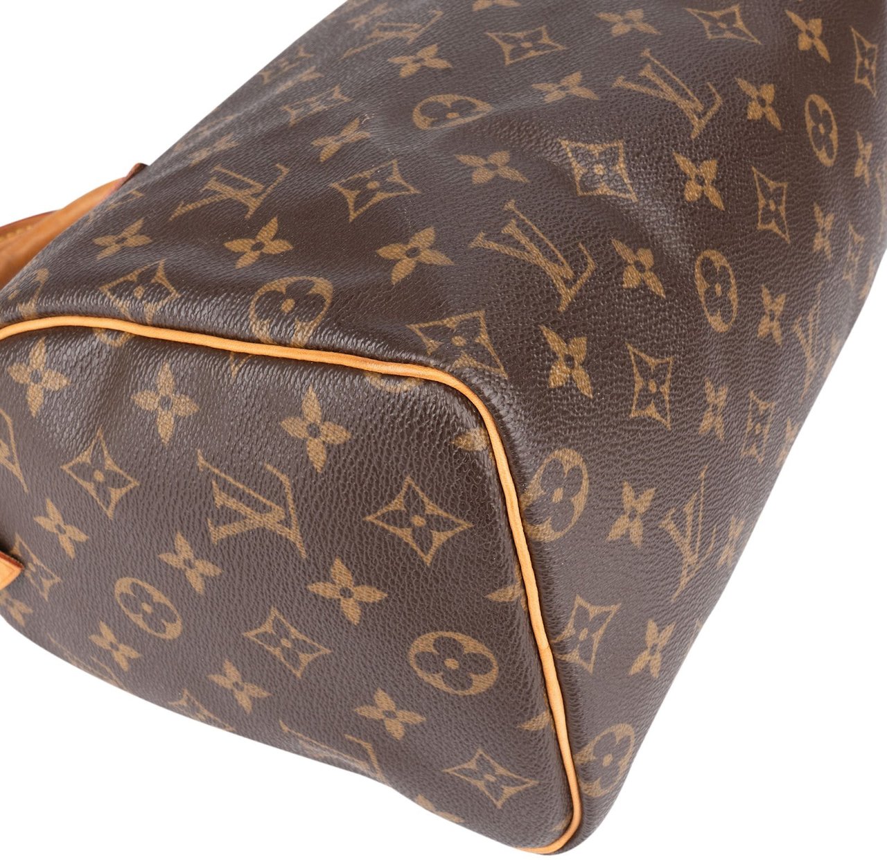Louis Vuitton Louis Vuitton Monogram Canvas Speedy 25 Handbag Bruin