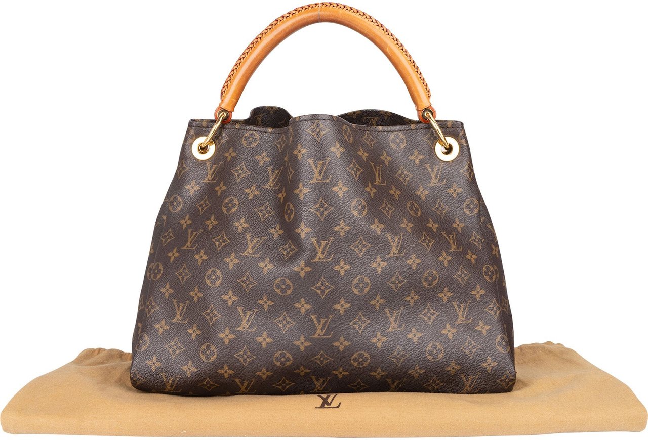 Louis Vuitton Louis Vuitton Monogram Canvas Artsy MM Handbag Bruin
