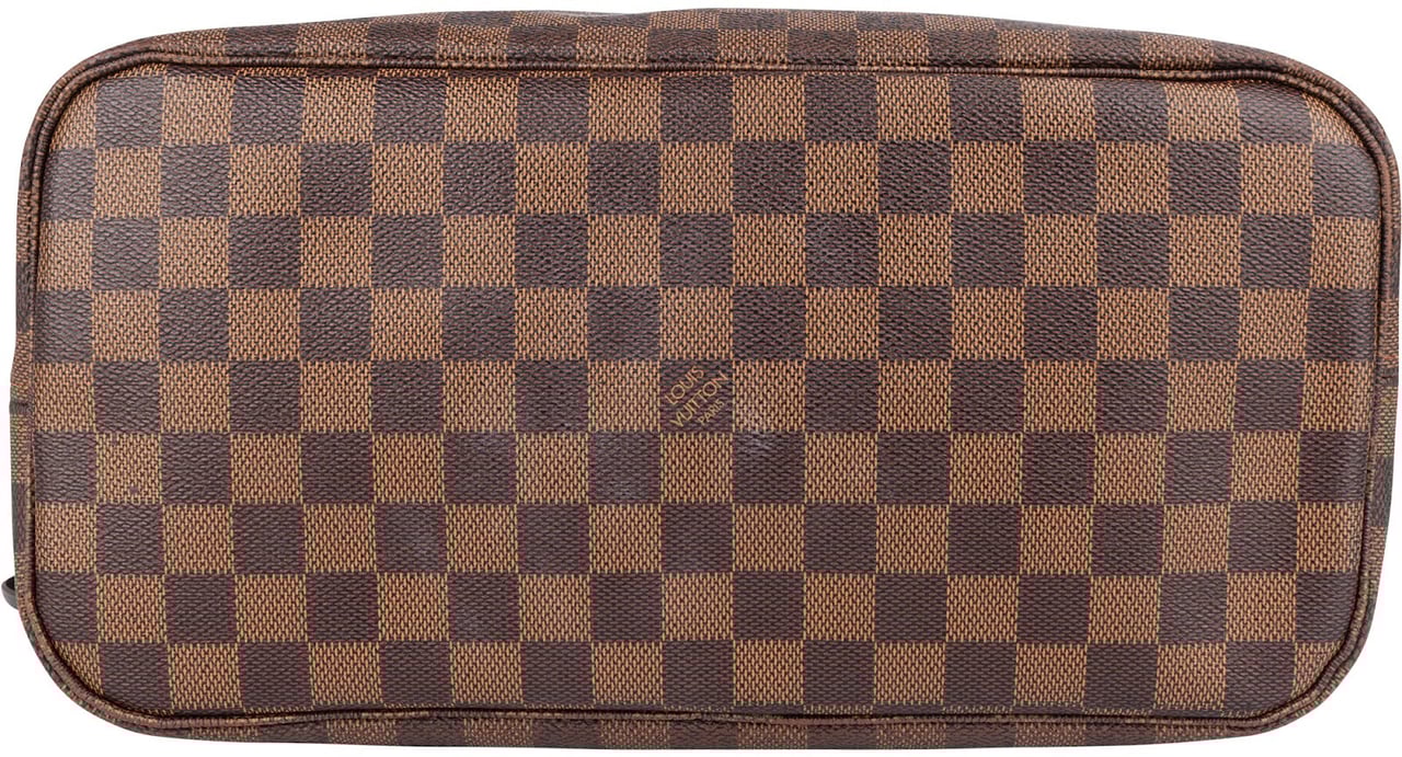 Louis Vuitton Louis Vuitton Monogram Damier Ebene Neverfull MM Shopper Shoulder Bag Bruin