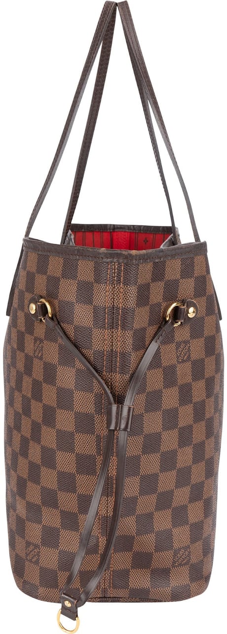 Louis Vuitton Louis Vuitton Monogram Damier Ebene Neverfull MM Shopper Shoulder Bag Bruin