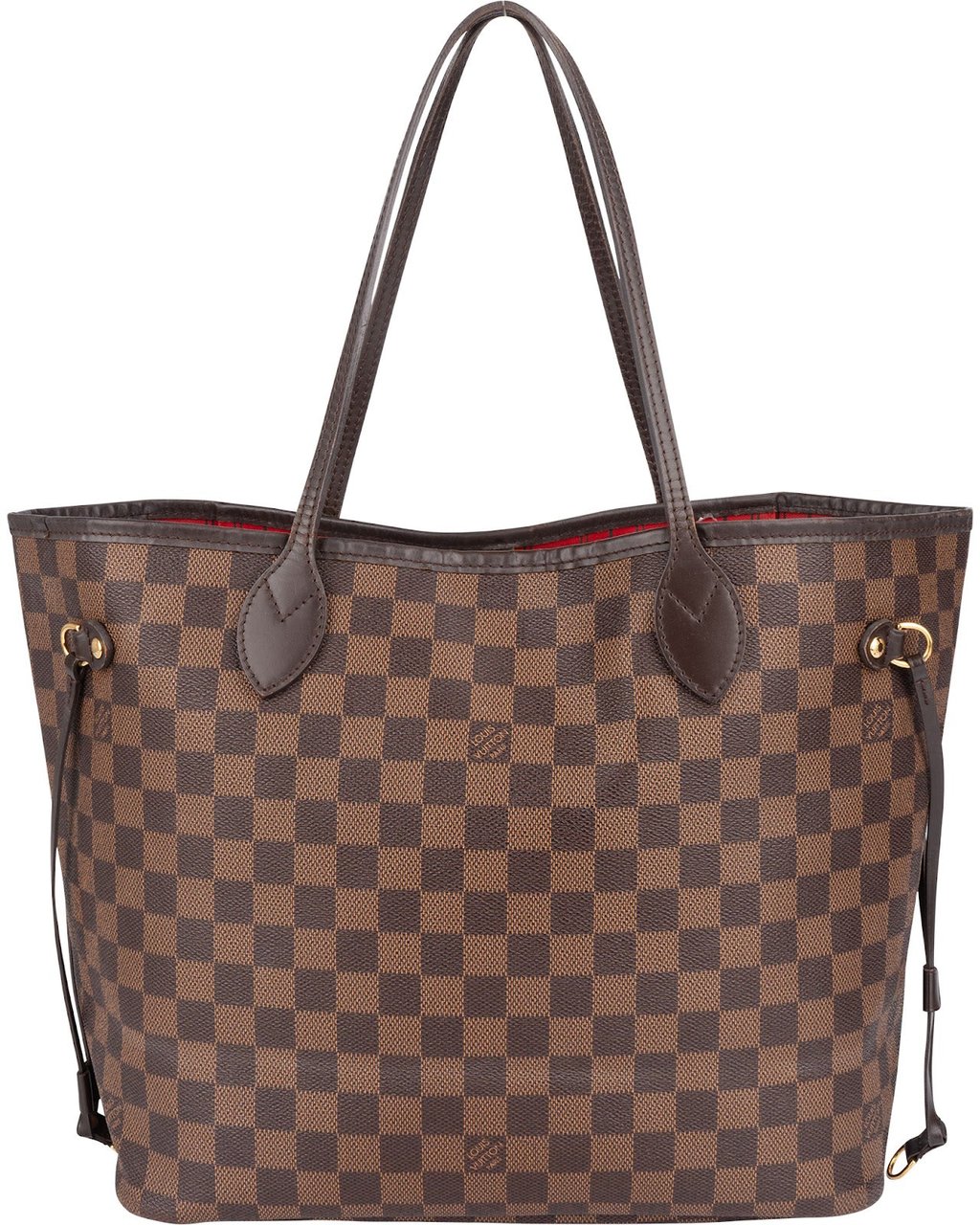 Louis Vuitton Louis Vuitton Monogram Damier Ebene Neverfull MM Shopper Shoulder Bag Bruin