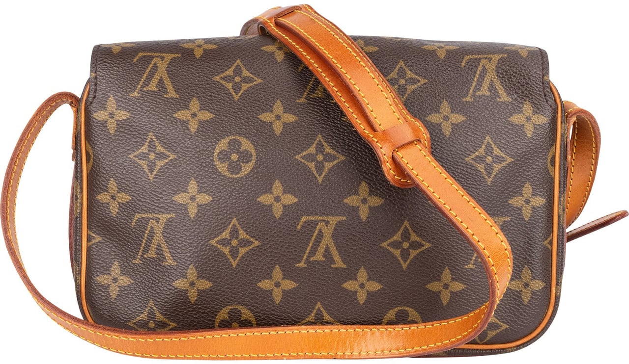 Louis Vuitton Louis Vuitton Monogram Canvas Saint Germain PM Crossbody Bag Bruin