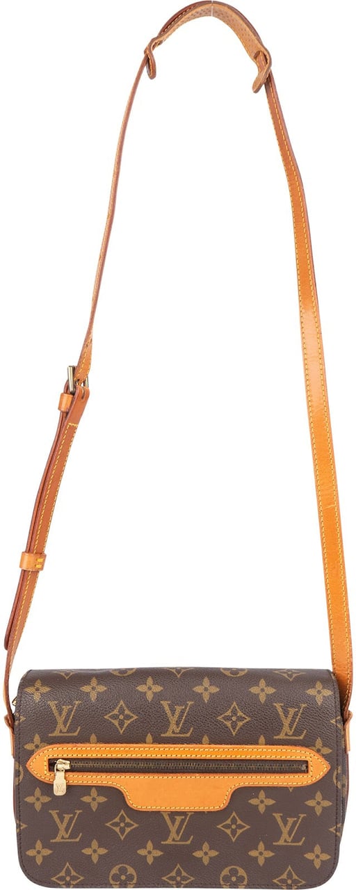 Louis Vuitton Louis Vuitton Monogram Canvas Saint Germain PM Crossbody Bag Bruin