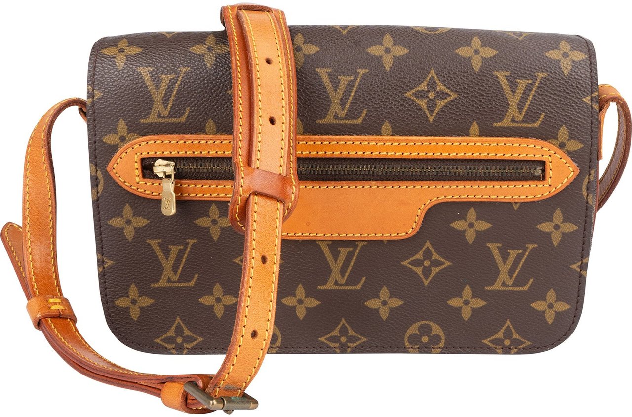 Louis Vuitton Louis Vuitton Monogram Canvas Saint Germain PM Crossbody Bag Bruin