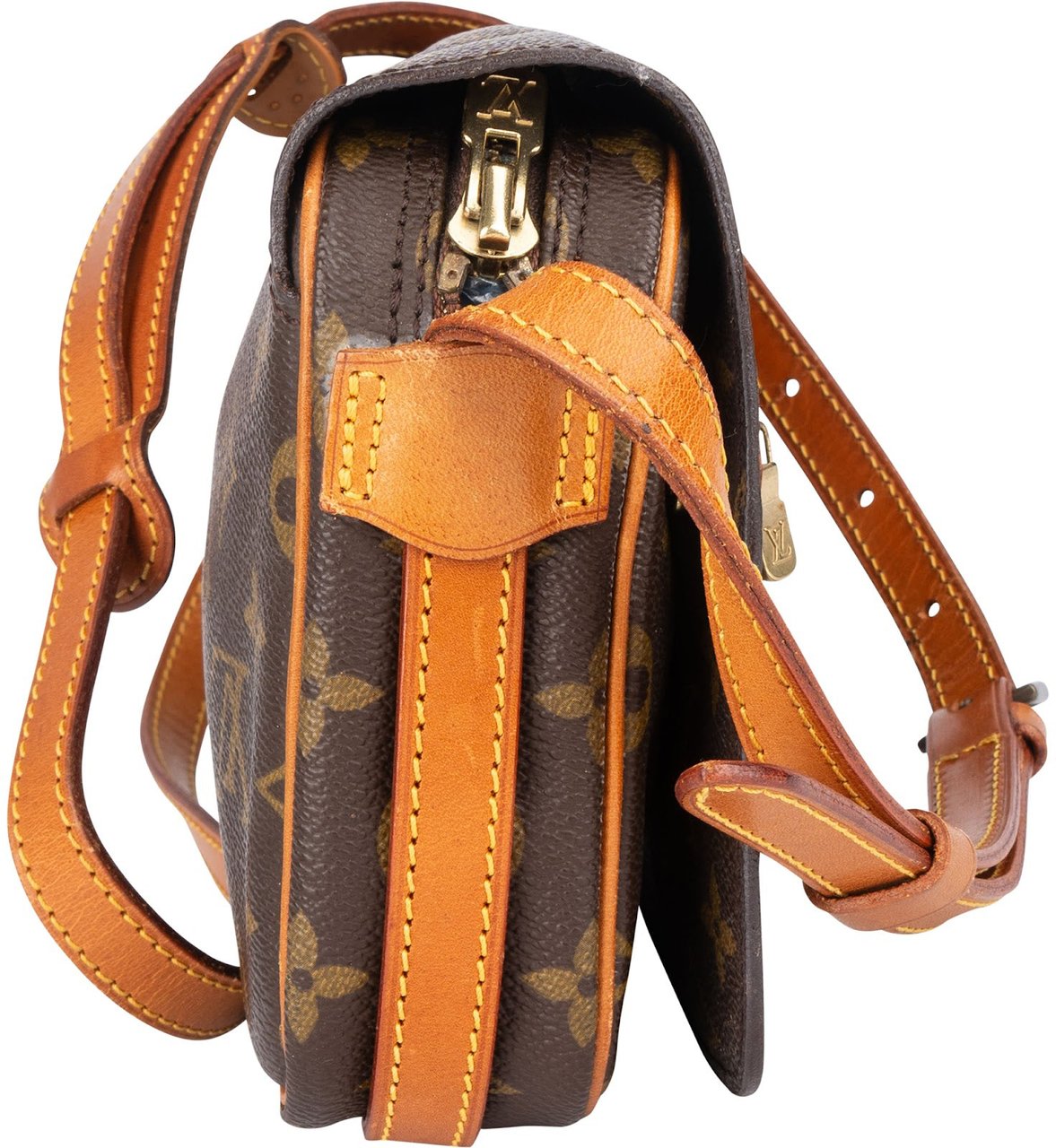 Louis Vuitton Louis Vuitton Monogram Canvas Saint Germain PM Crossbody Bag Bruin