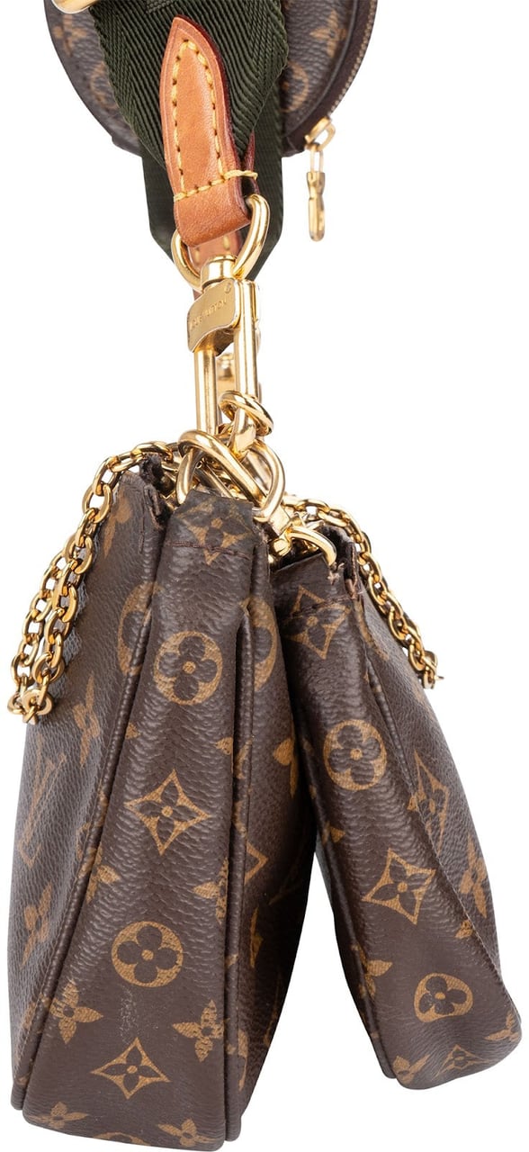 Louis Vuitton Louis Vuitton Monogram Canvas Multi Pochette Accessoires Crossbody Bag Bruin