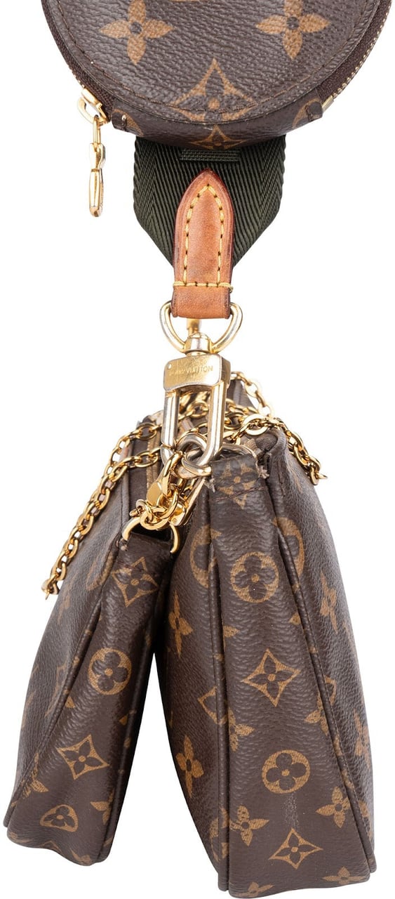 Louis Vuitton Louis Vuitton Monogram Canvas Multi Pochette Accessoires Crossbody Bag Bruin