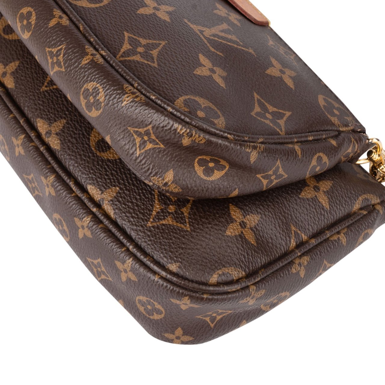 Louis Vuitton Louis Vuitton Monogram Canvas Multi Pochette Accessoires Crossbody Bag Bruin