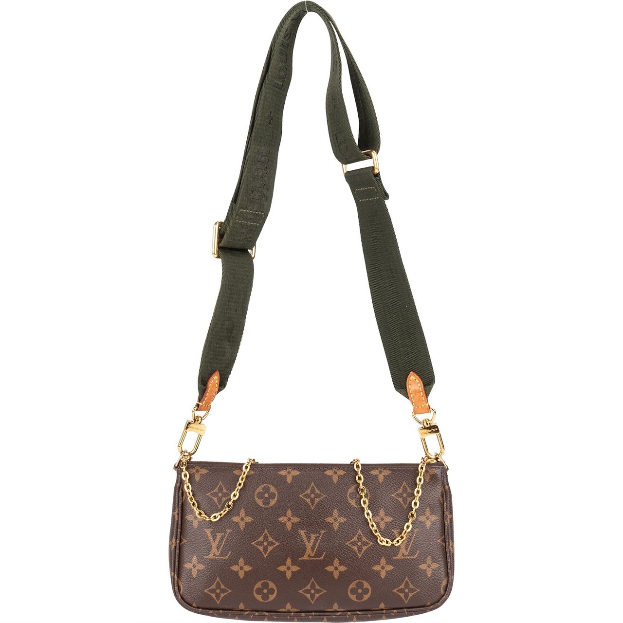 Louis Vuitton Louis Vuitton Monogram Canvas Multi Pochette Accessoires Crossbody Bag Bruin