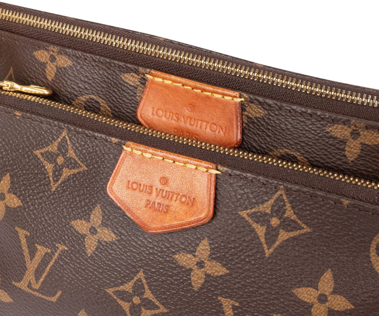 Louis Vuitton Louis Vuitton Monogram Canvas Multi Pochette Accessoires Crossbody Bag Bruin