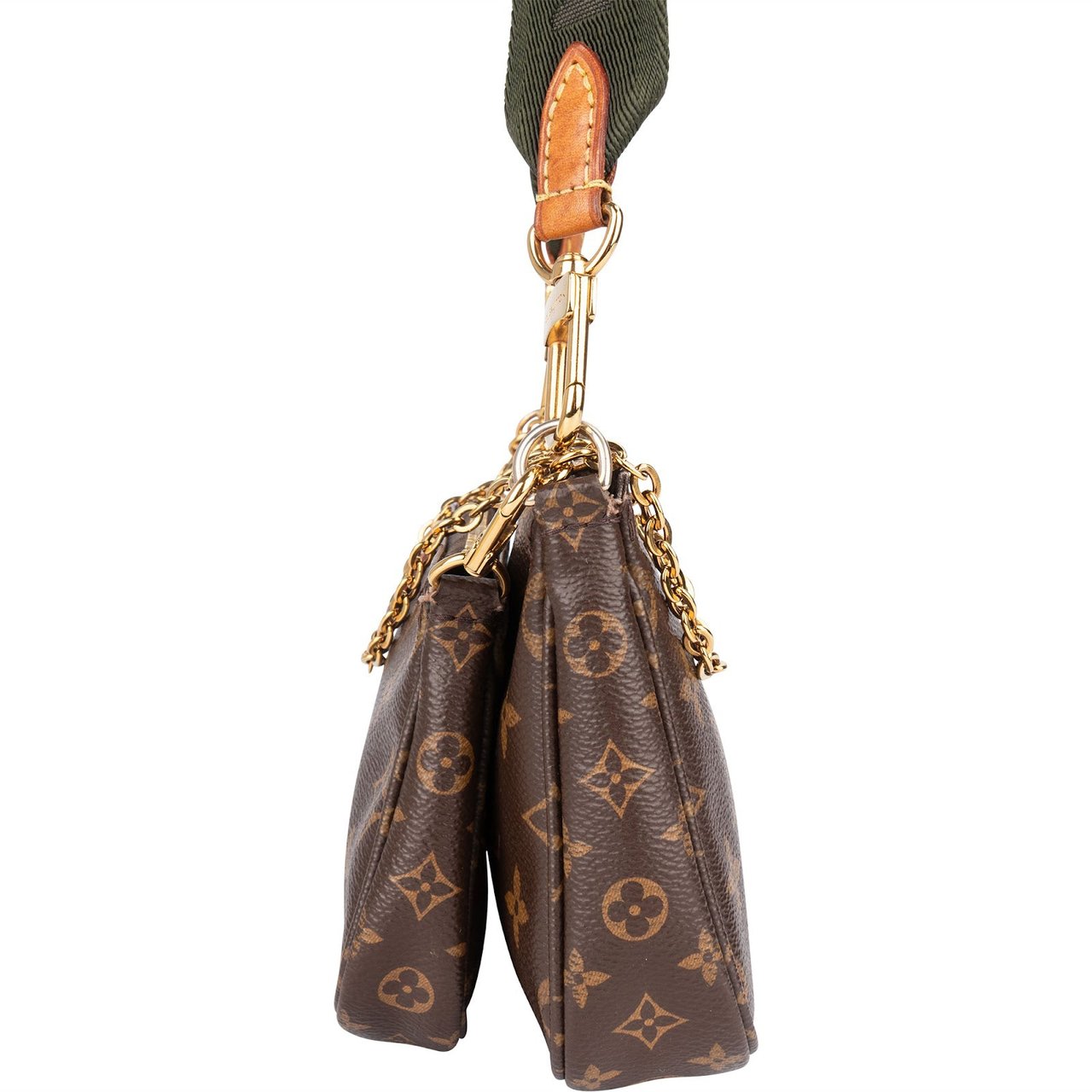 Louis Vuitton Louis Vuitton Monogram Canvas Multi Pochette Accessoires Crossbody Bag Bruin
