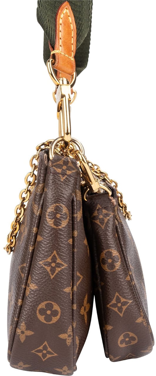 Louis Vuitton Louis Vuitton Monogram Canvas Multi Pochette Accessoires Crossbody Bag Bruin