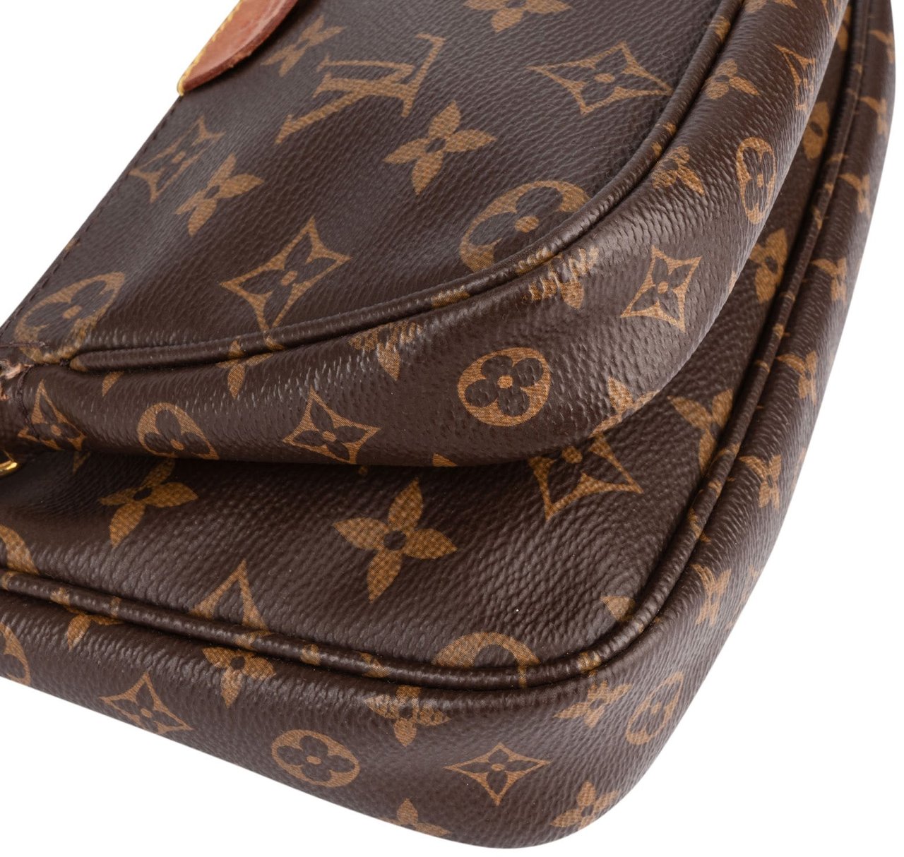 Louis Vuitton Louis Vuitton Monogram Canvas Multi Pochette Accessoires Crossbody Bag Bruin