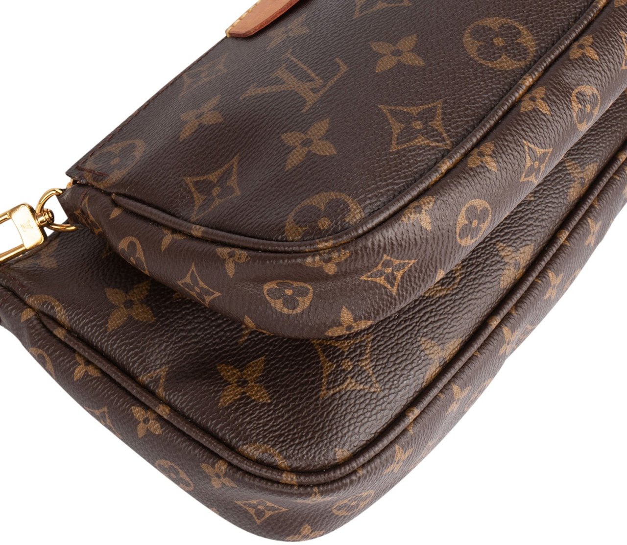 Louis Vuitton Louis Vuitton Monogram Canvas Multi Pochette Accessoires Crossbody Bag Bruin