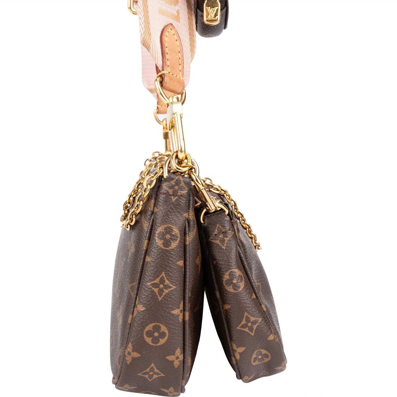 Louis Vuitton Louis Vuitton Monogram Canvas Multi Pochette Accessoires Crossbody Bag Bruin