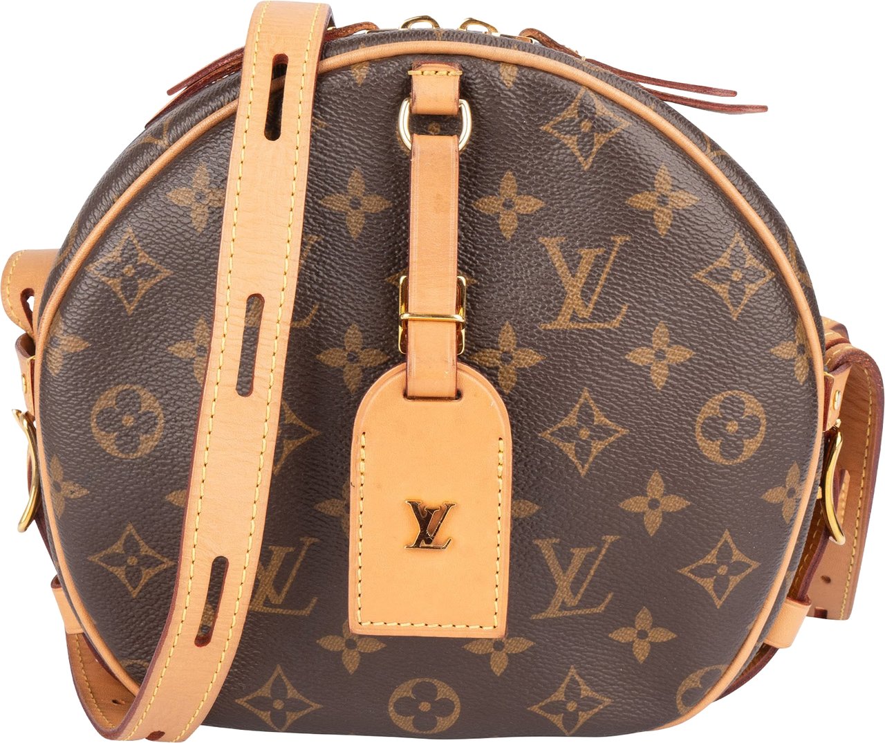Louis Vuitton Louis Vuitton Monogram Canvas Boite Chapeau Souple MM Crossbody Bag Bruin
