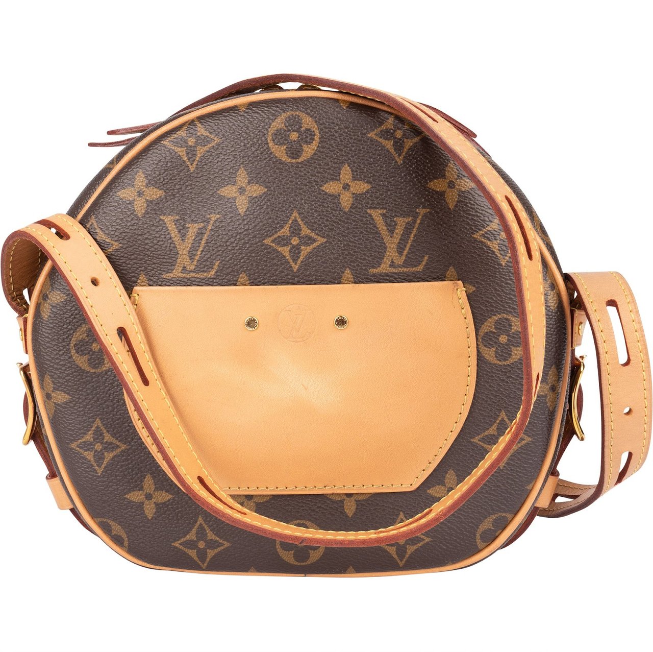 Louis Vuitton Louis Vuitton Monogram Canvas Boite Chapeau Souple MM Crossbody Bag Bruin