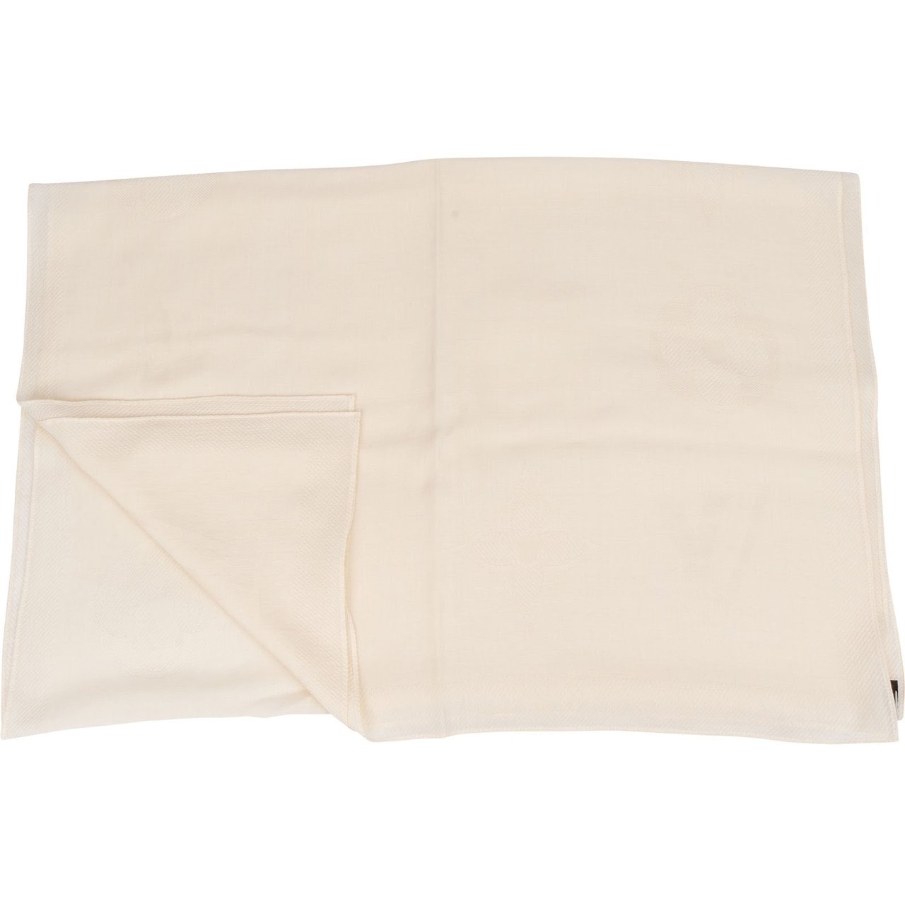 Louis Vuitton Louis Vuitton Cashmere Monogram Schal Scarf Wit