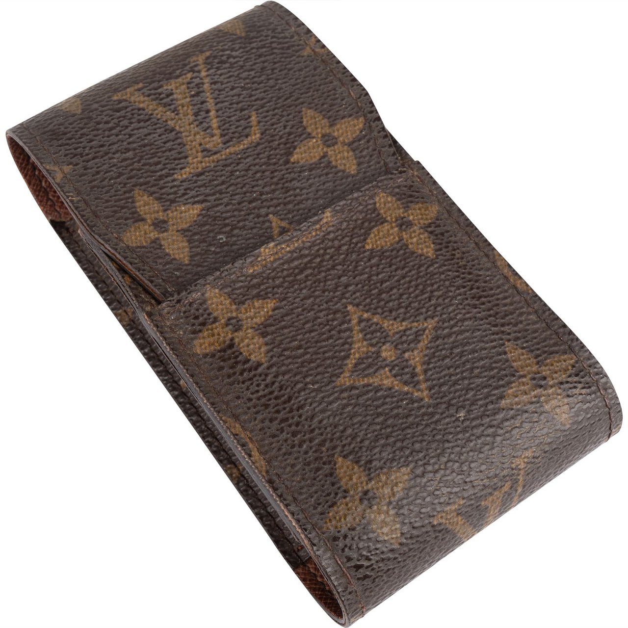 Louis Vuitton Louis Vuitton Monogram Canvas Cigarette Etui Bruin