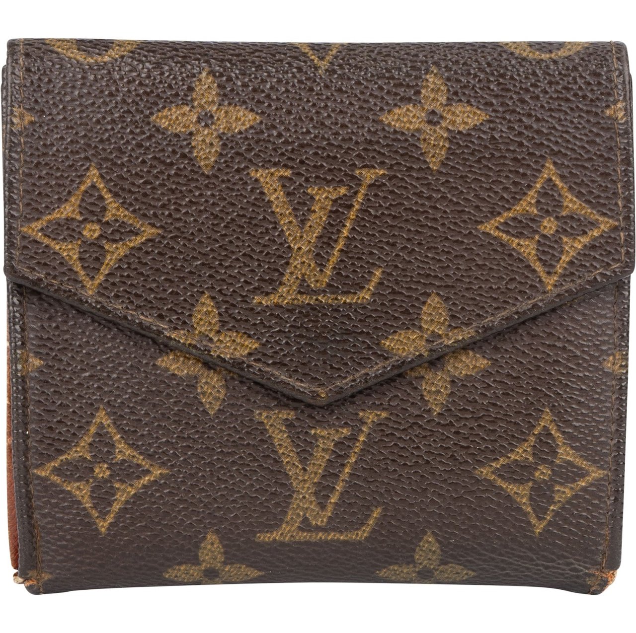 Louis Vuitton Louis Vuitton Monogram Canvas Elise Wallet Bruin