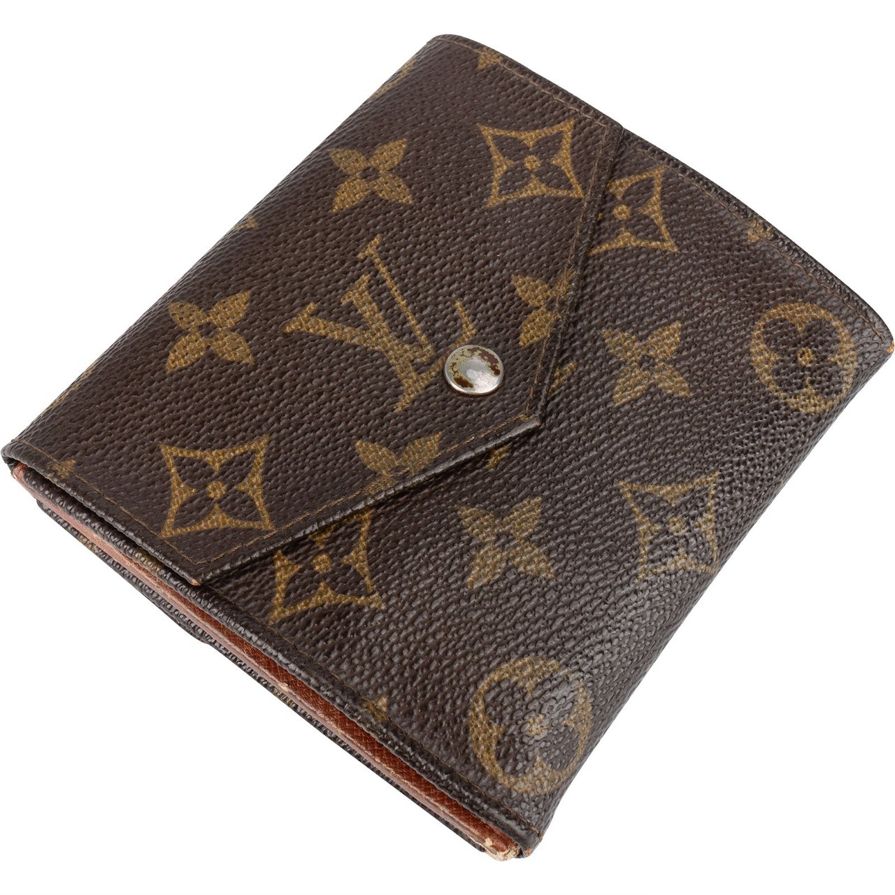 Louis Vuitton Louis Vuitton Monogram Canvas Elise Wallet Bruin