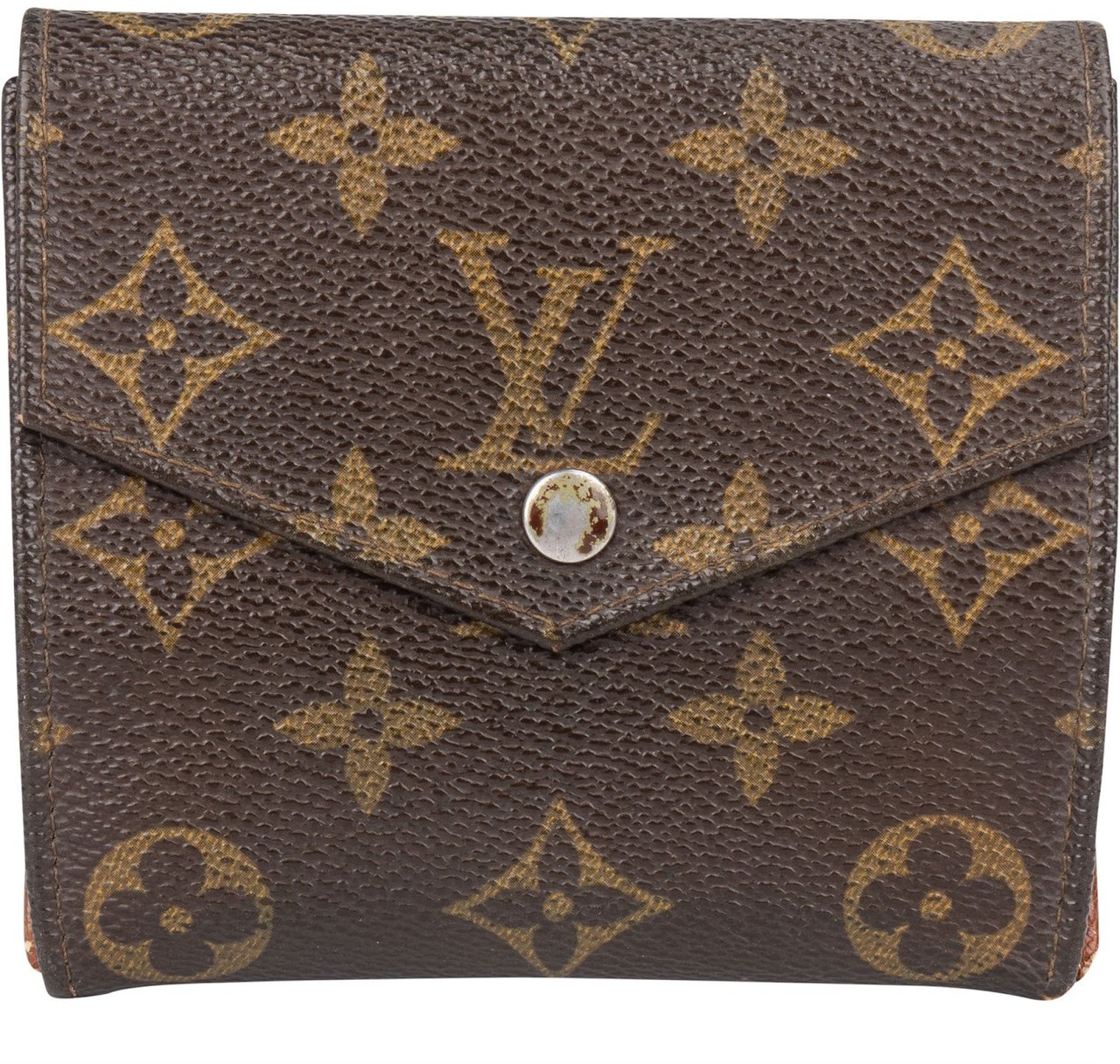 Louis Vuitton Louis Vuitton Monogram Canvas Elise Wallet Bruin