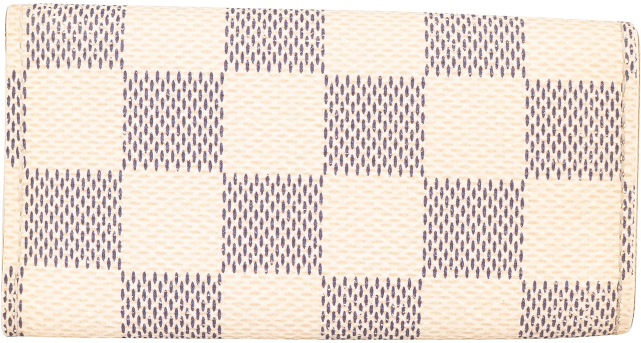 Louis Vuitton Louis Vuitton Monogram Damier Azur Key Holder Beige