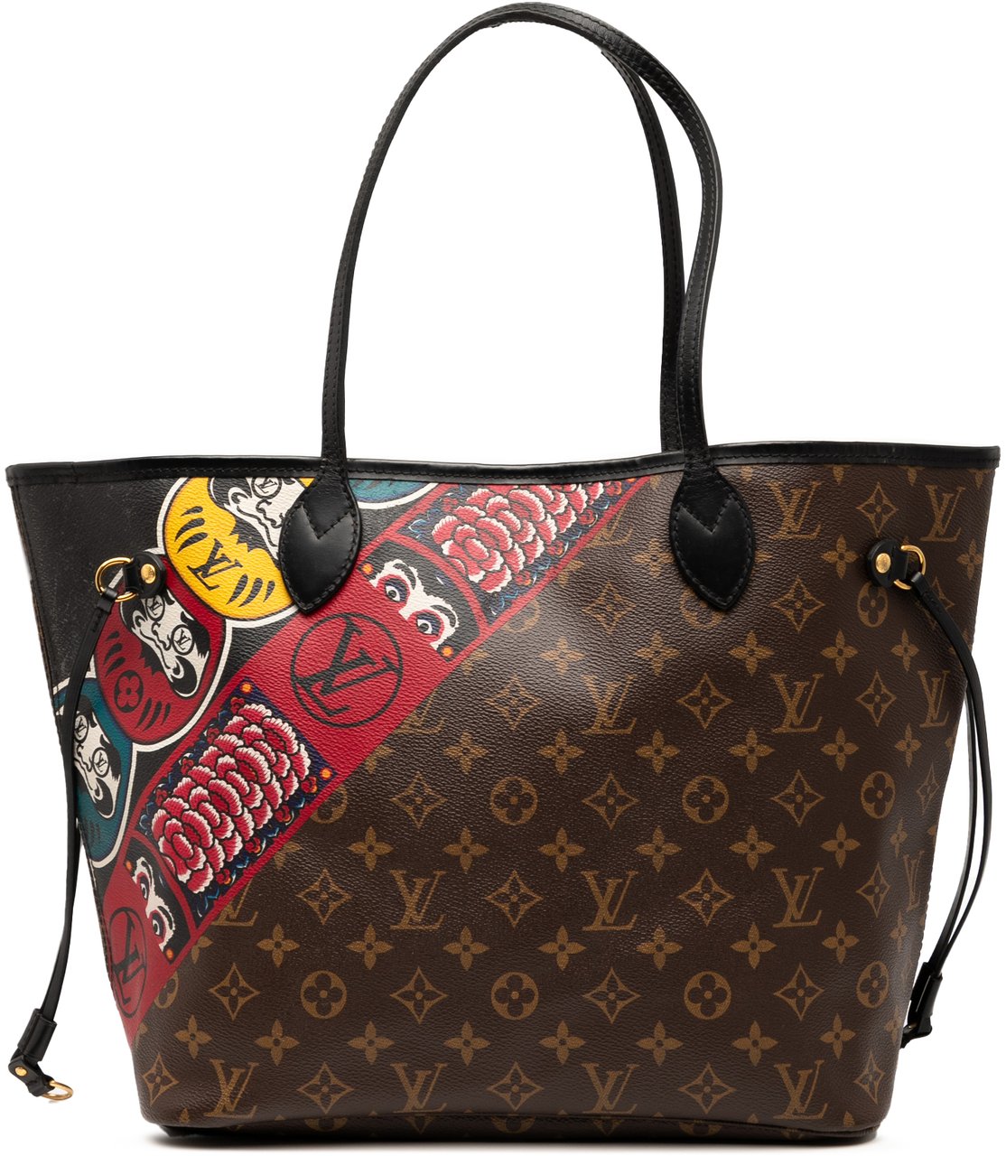 Louis Vuitton Monogram Kabuki Neverfull MM Bruin
