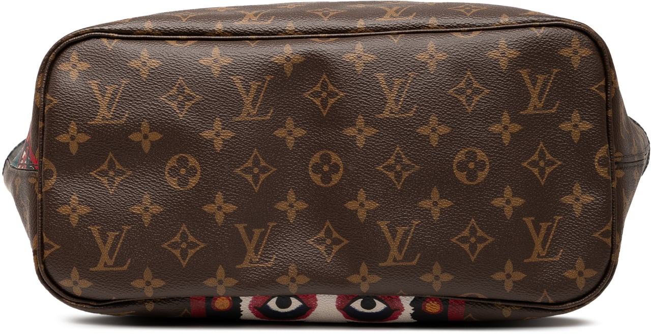 Louis Vuitton Monogram Kabuki Neverfull MM Bruin