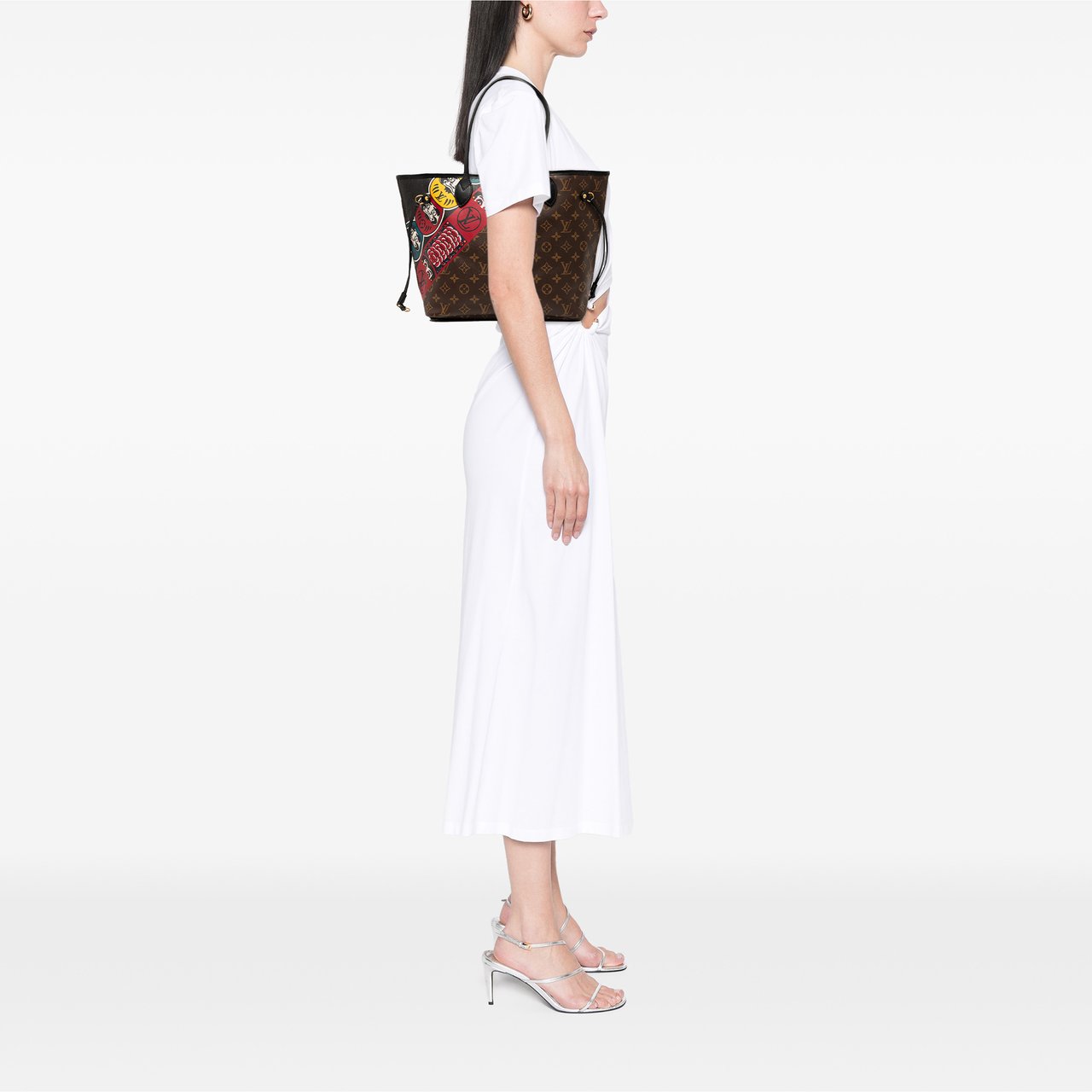 Louis Vuitton Monogram Kabuki Neverfull MM Bruin