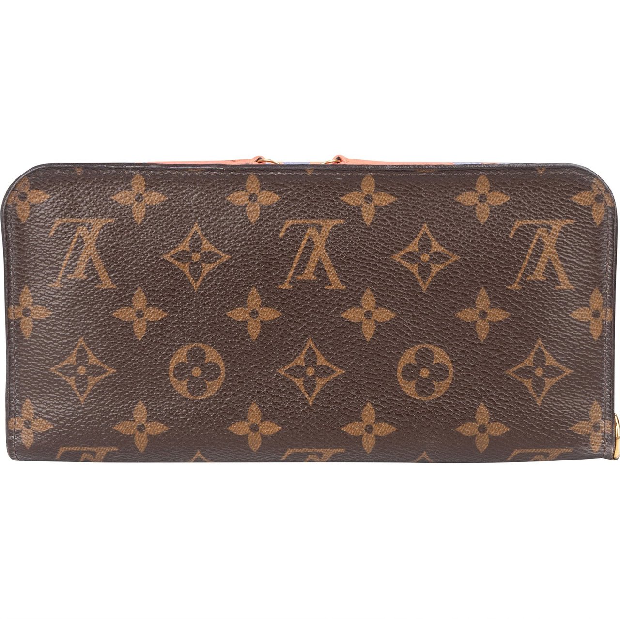 Louis Vuitton Louis Vuitton Monogram Canvas Evasion Insolite Zippy Wallet Bruin