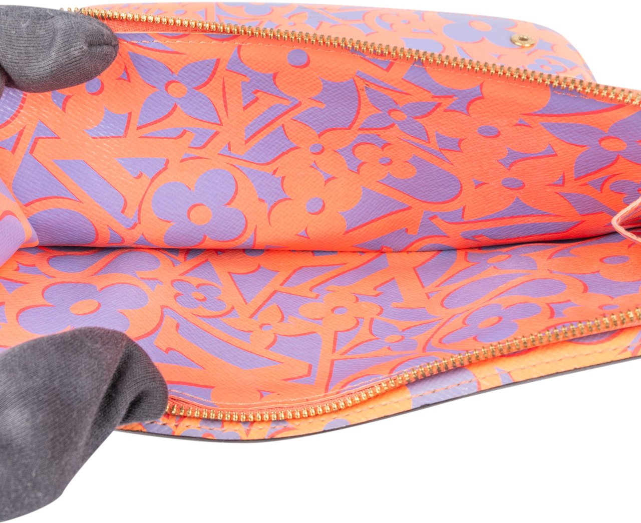 Louis Vuitton Louis Vuitton Monogram Canvas Evasion Insolite Zippy Wallet Bruin