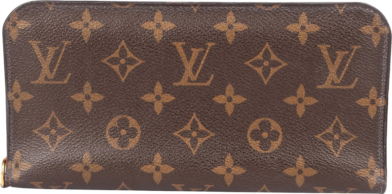 Louis Vuitton Louis Vuitton Monogram Canvas Evasion Insolite Zippy Wallet Bruin