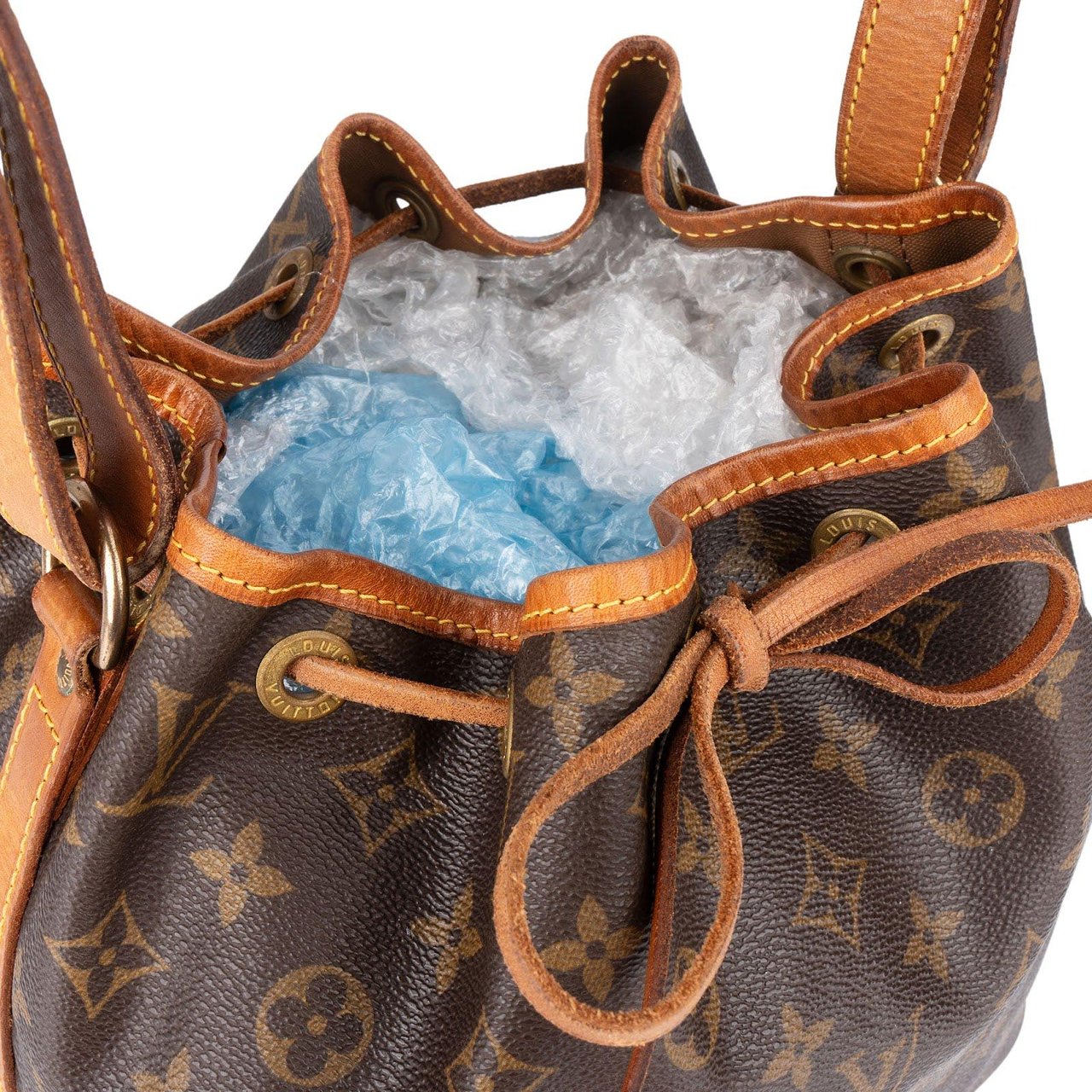 Louis Vuitton Louis Vuitton Monogram Canvas Sac Noé Petit Shoulder Bag Bruin