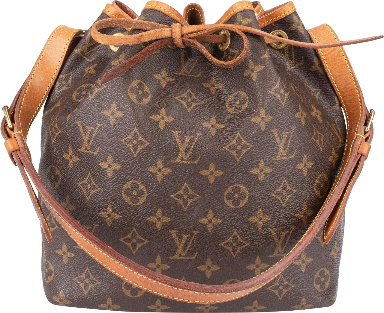 Louis Vuitton Louis Vuitton Monogram Canvas Sac Noé Petit Shoulder Bag Bruin