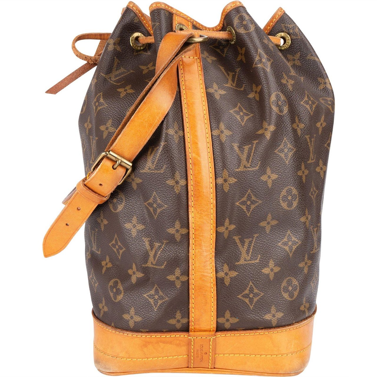 Louis Vuitton Louis Vuitton Monogram Canvas Sac Noé Grande Shoulder Bag Bruin