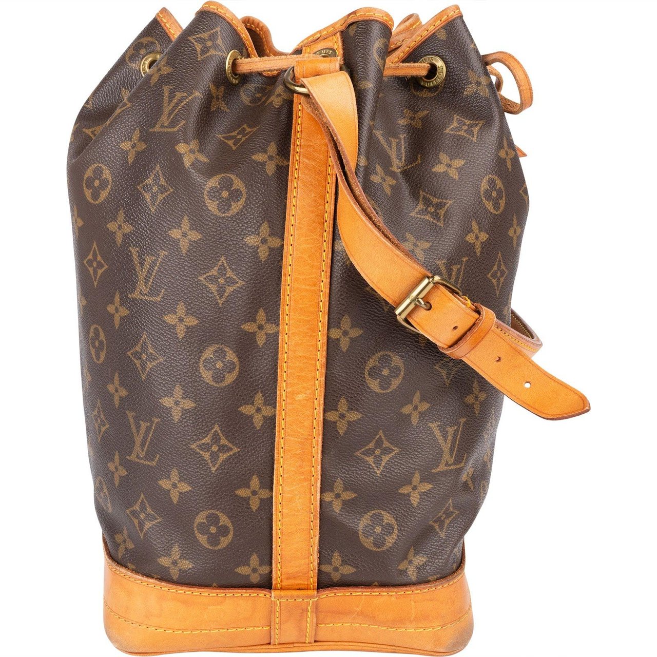 Louis Vuitton Louis Vuitton Monogram Canvas Sac Noé Grande Shoulder Bag Bruin