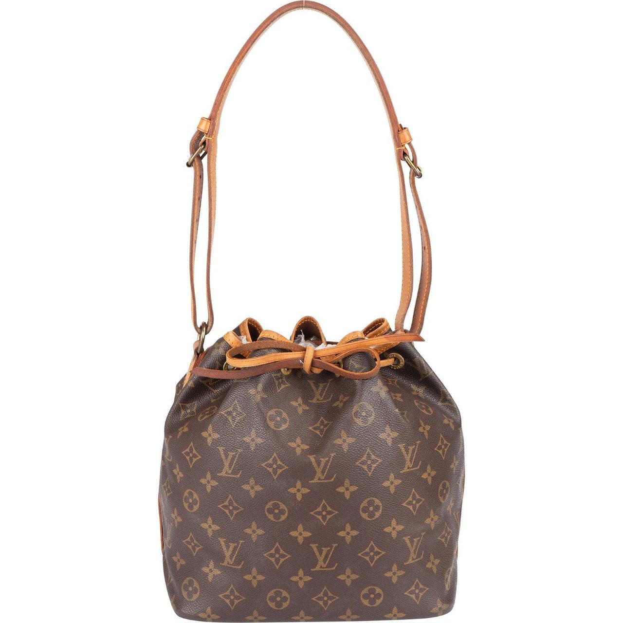 Louis Vuitton Louis Vuitton Monogram Canvas Sac Noé Petit Shoulder Bag Bruin
