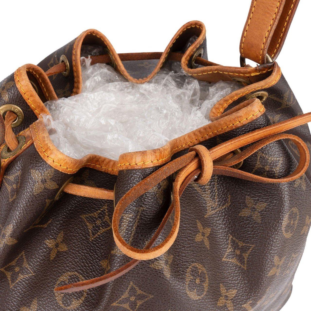 Louis Vuitton Louis Vuitton Monogram Canvas Sac Noé Petit Shoulder Bag Bruin