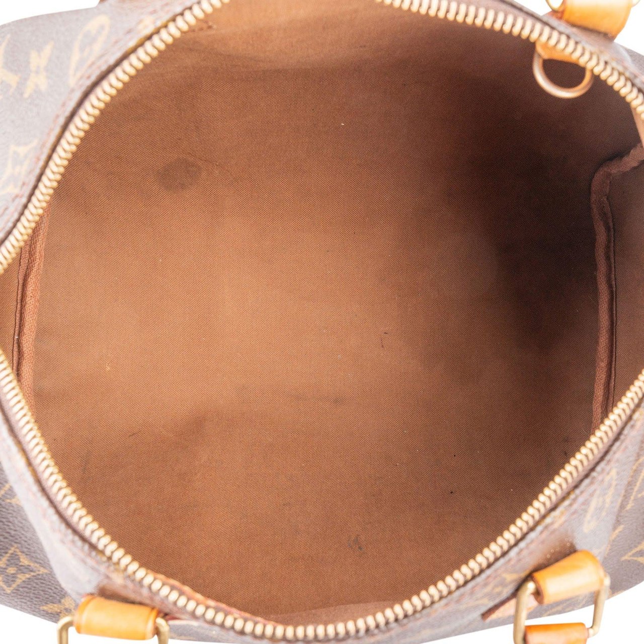 Louis Vuitton Louis Vuitton Monogram Canvas Speedy 30 Handbag Bruin