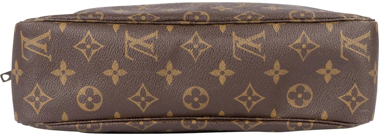 Louis Vuitton Louis Vuitton Canvas Monogram Trousse Toilette 28 Clutch Bruin