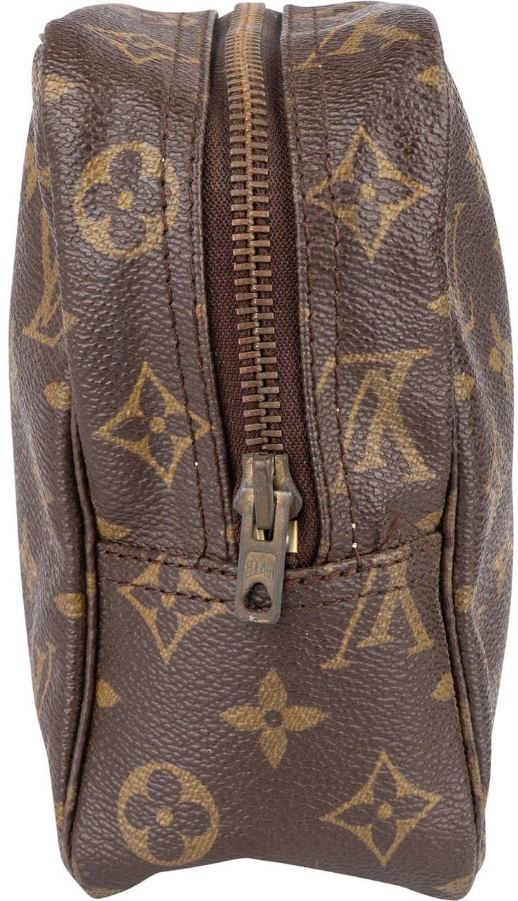 Louis Vuitton Louis Vuitton Canvas Monogram Trousse Toilette 28 Clutch Bruin