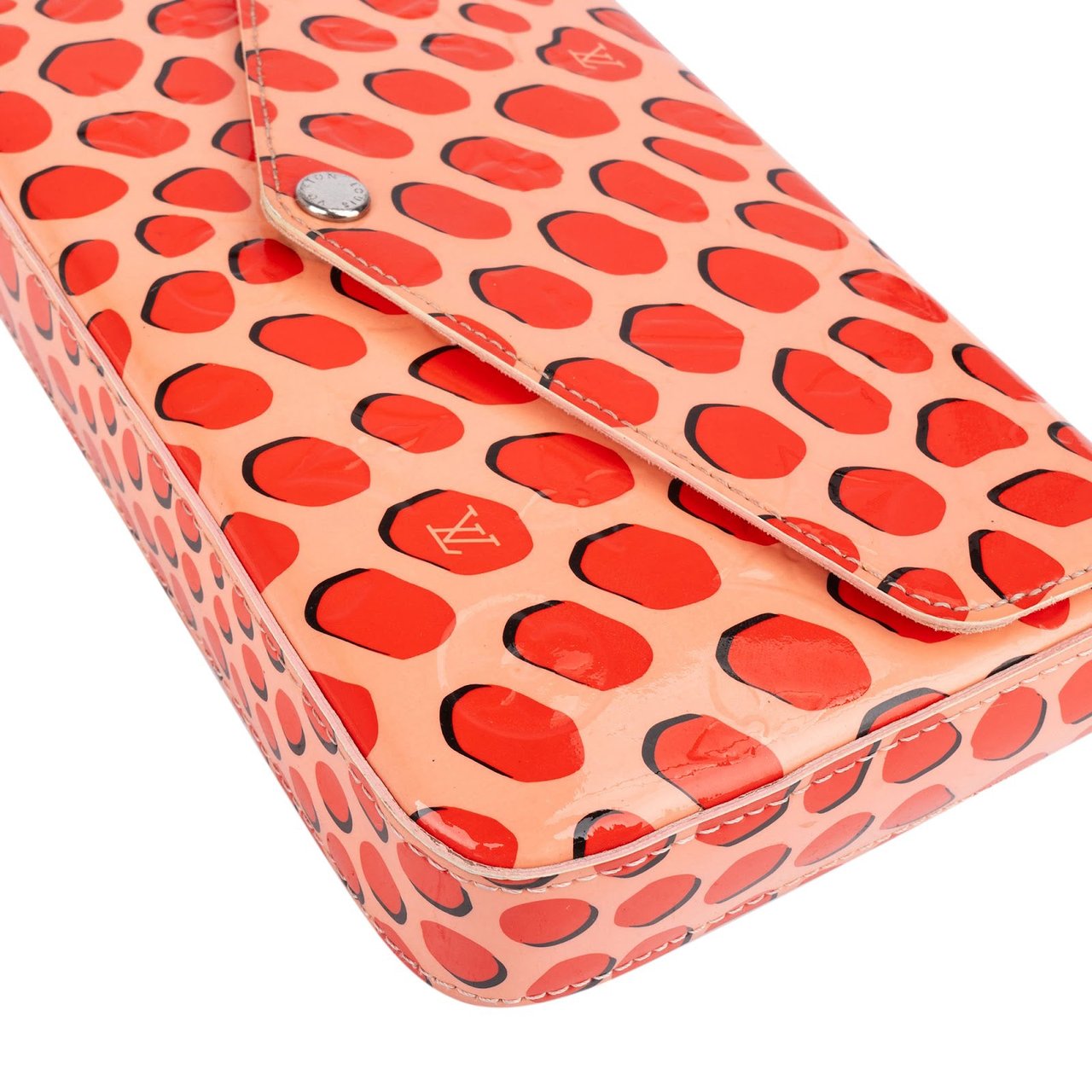 Louis Vuitton Limited Monogram Vernis Jungle Dots Felicie Crossbody Bag Roze