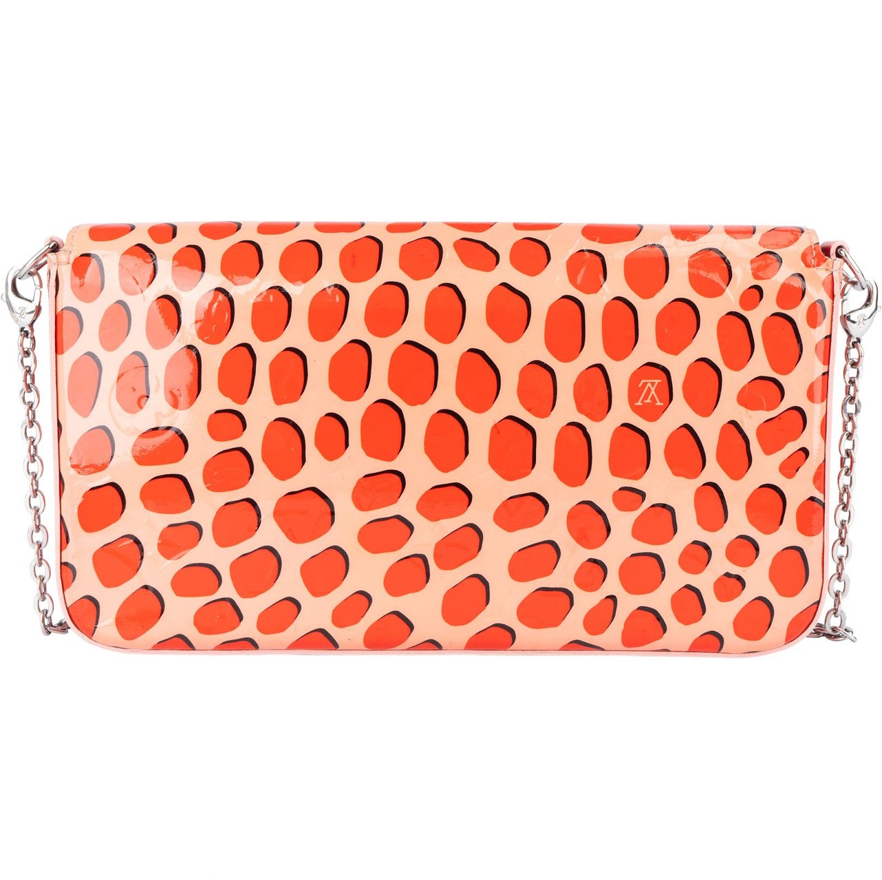 Louis Vuitton Limited Monogram Vernis Jungle Dots Felicie Crossbody Bag Roze