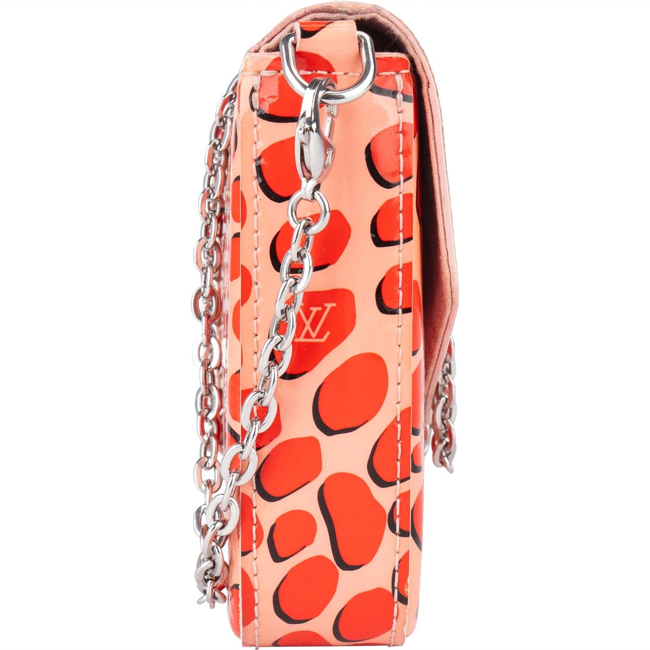 Louis Vuitton Limited Monogram Vernis Jungle Dots Felicie Crossbody Bag Roze