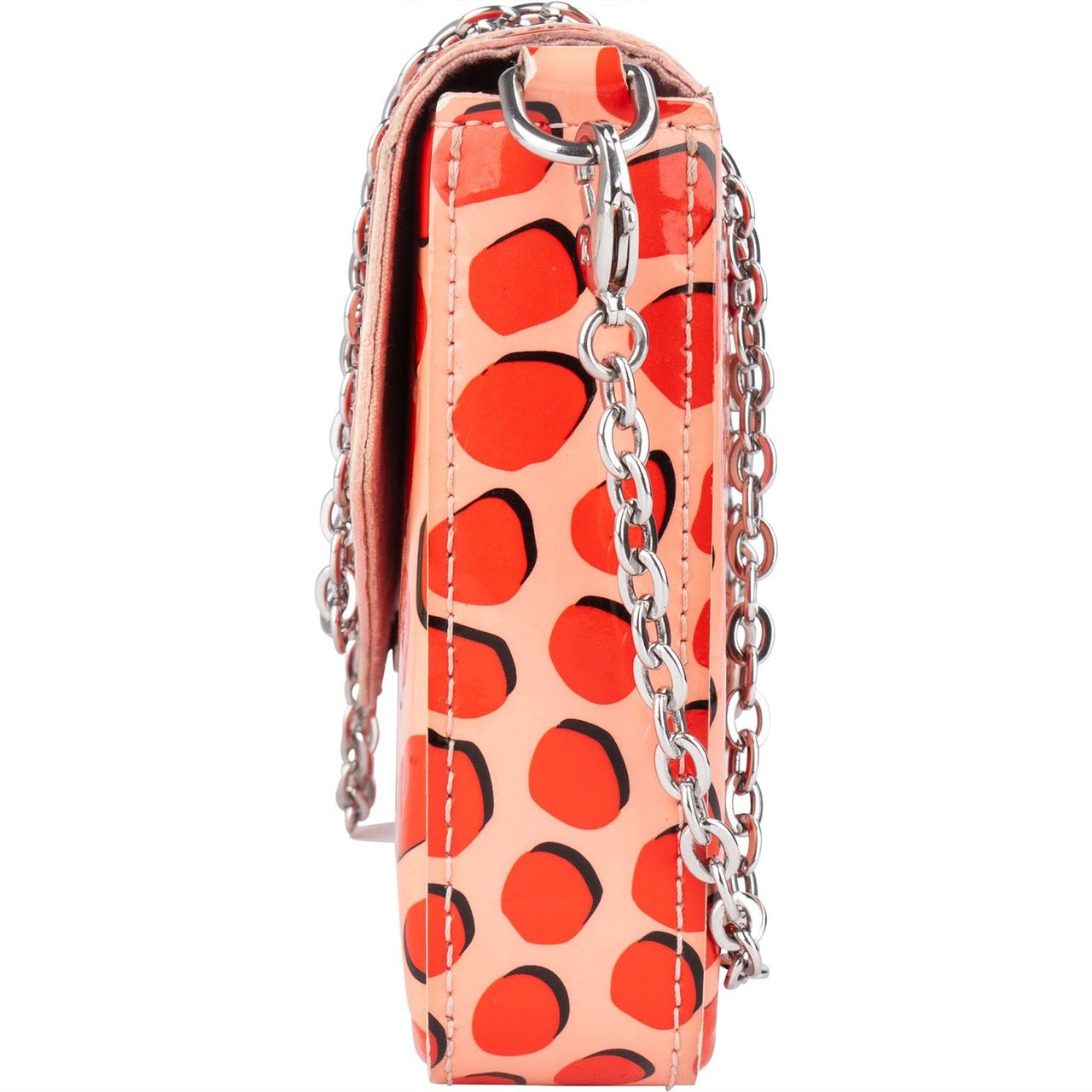 Louis Vuitton Limited Monogram Vernis Jungle Dots Felicie Crossbody Bag Roze