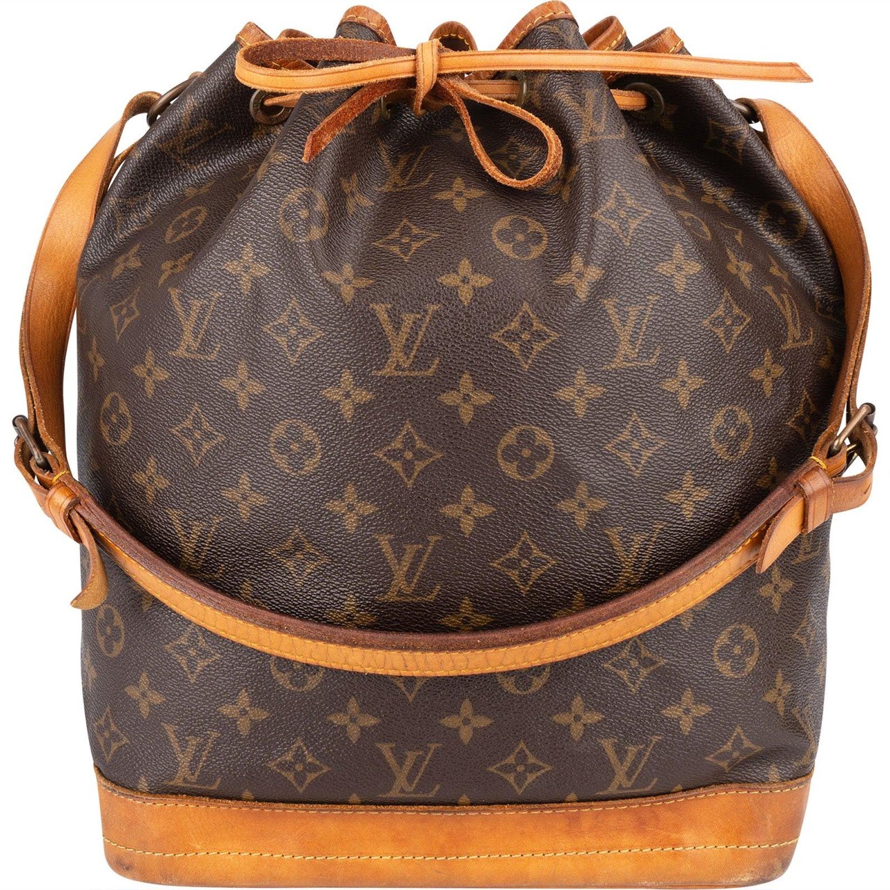 Louis Vuitton Louis Vuitton Monogram Canvas Sac Noé Grande Shoulder Bag Bruin