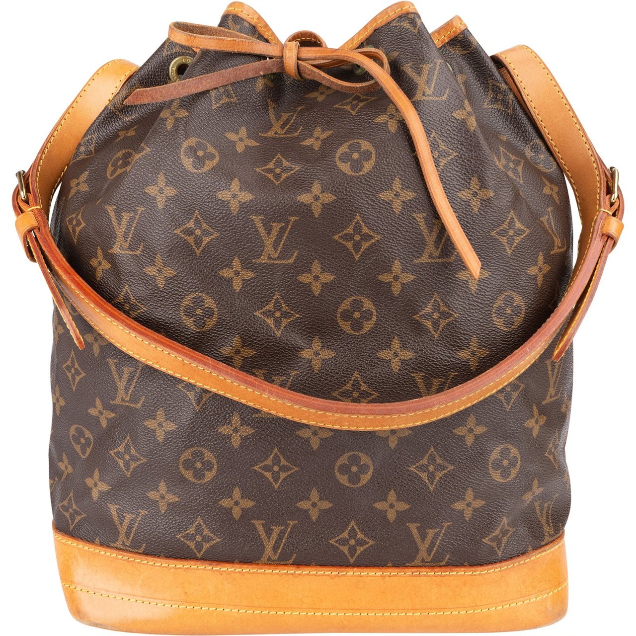 Louis Vuitton Louis Vuitton Monogram Canvas Sac Noé Grande Shoulder Bag Bruin