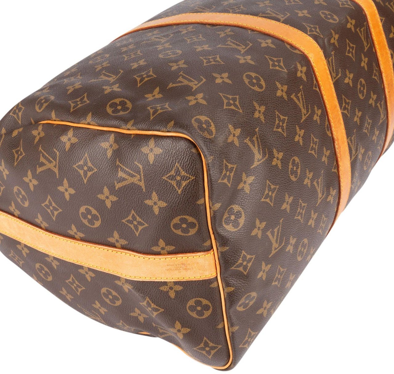 Louis Vuitton Louis Vuitton Monogram Canvas Keepall 50 Bandoulière Travel Bag Bruin