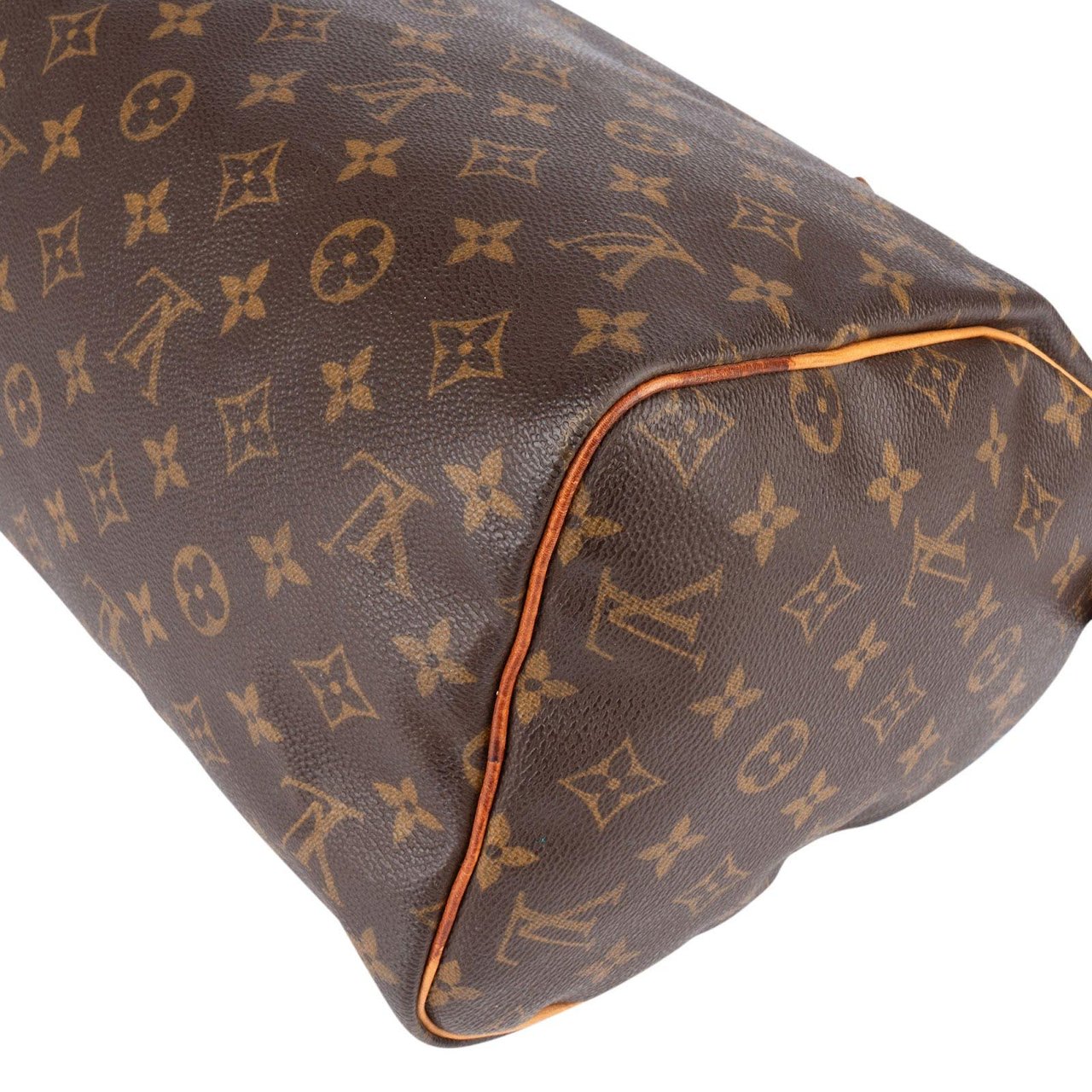 Louis Vuitton Louis Vuitton Monogram Canvas Speedy 30 Handbag Bruin
